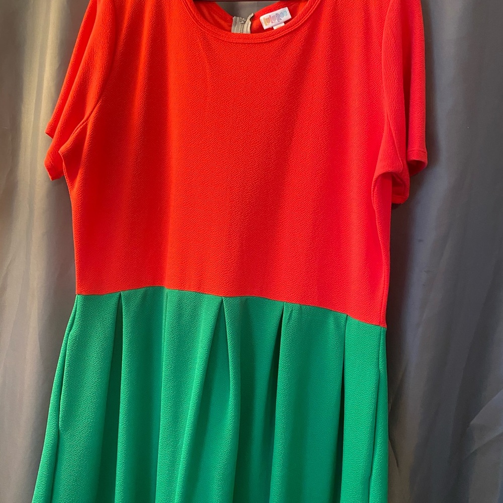 3X Lularoe Amelia Dress